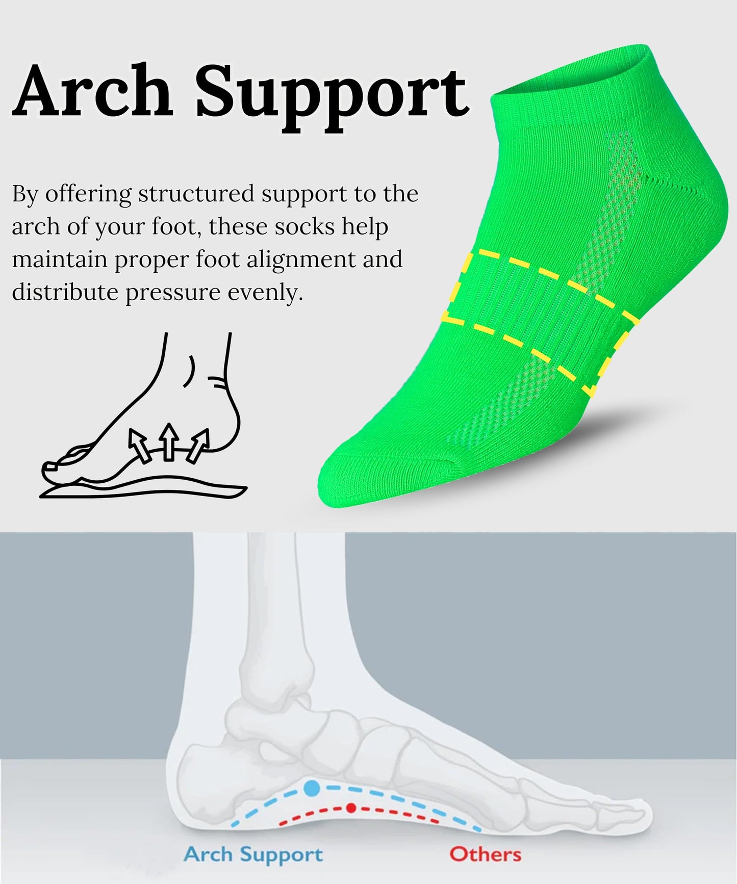 Men's Low Cut Colorful Football Sports Socks - 12 Pairs