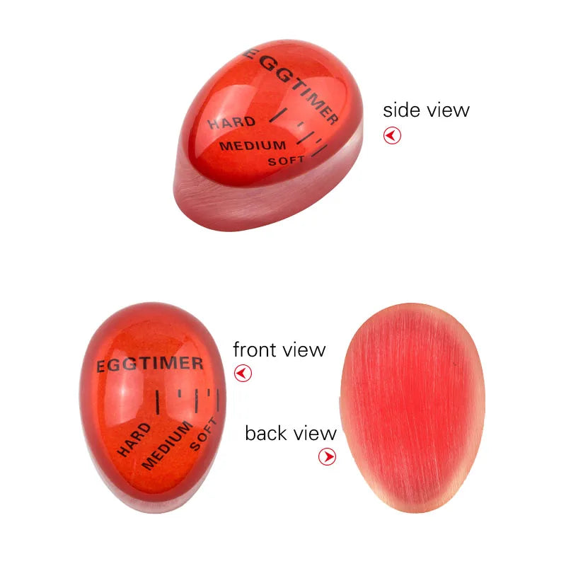 FAIS DU Egg Timer Kitchen Electronic Gadget Color Egg Cooking Changing