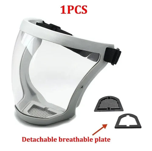 Work Protection Mask Full Face Protector Shield Transparent Facial