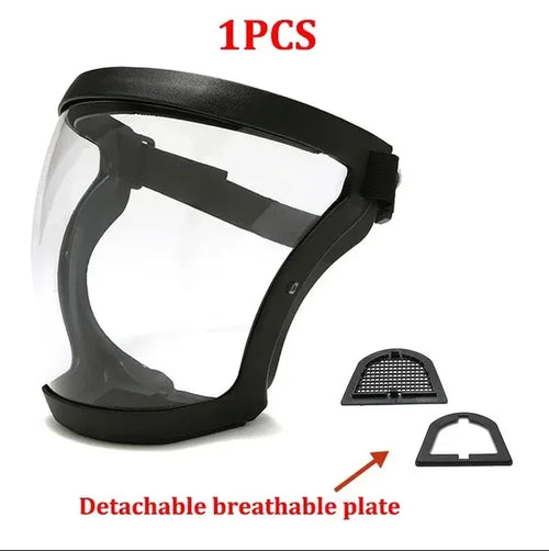 Work Protection Mask Full Face Protector Shield Transparent Facial