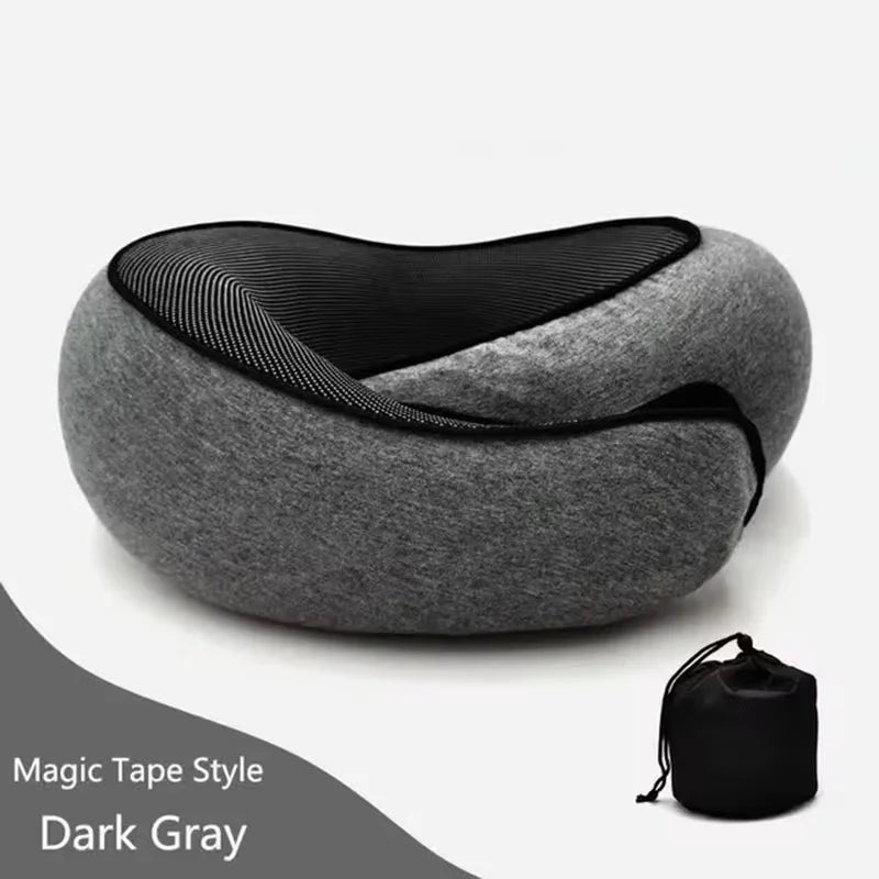 Memory Foam Neck Pillow Cervical Vertebra Travel Portable Noon Break