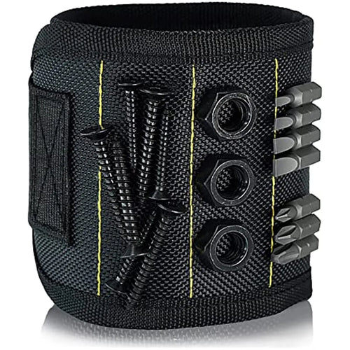 Magnetic Wristband for Holding Screws,Nails,Drilling Bits,Wrist Tool