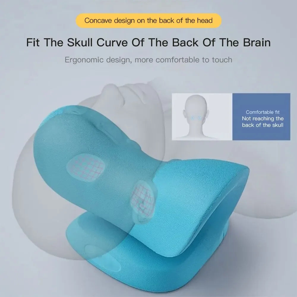 OREADEX Massage Pillow Relieve Pain Spine Correction Neck Shoulder
