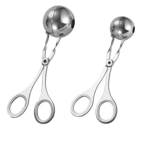 Meat Ball Maker Tool Stainless Steel Clip Round Rice Ball Shaper Spoon