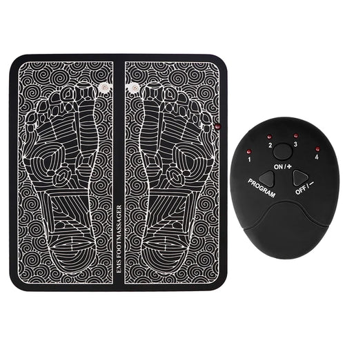 Electric Massage Sole Pad Relieve Sore Feet Leg Cramps Pulse Sole