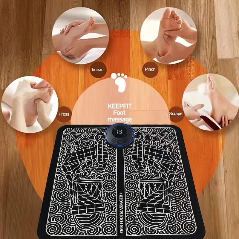 Remote Control Intelligent Foot Massager Pulse Therapy Foot Massager