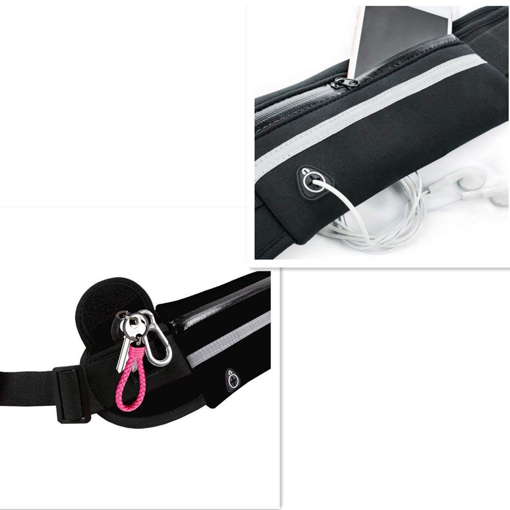 JupiterGear Sports Running Belt and Travel Fanny Pack for Jogging,
