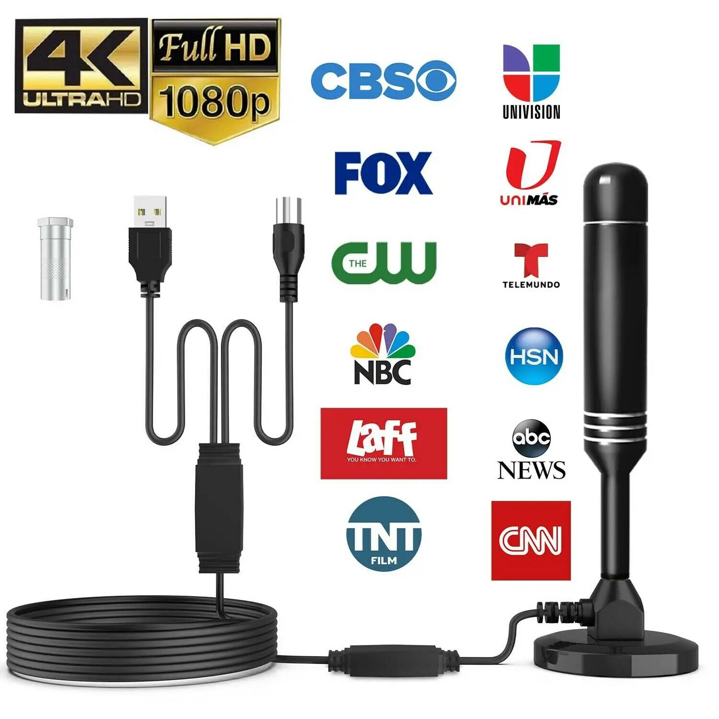 5600Miles Upgraded TV Antenna HDTV Amplified Digital 4K 1080P Long