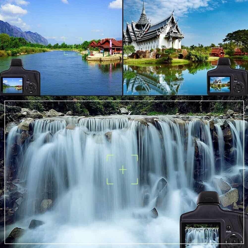 Digital Camera 3.0 Inch TFT LCD Screen 16X Zoom HD 16MP 1080P