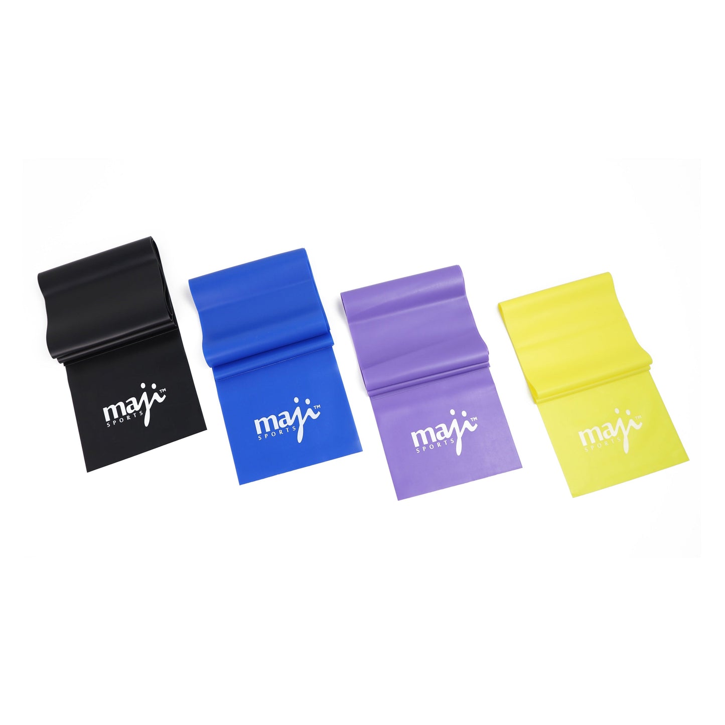 Maji Sports Full Body Exercise & Stretch Bands - Variable Resistance 4
