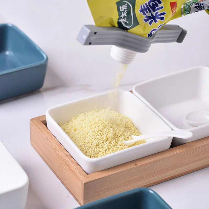 Screw Cap Sealing Clip Seasoning Bag Milk Powder Salt Bag Sealing Clip