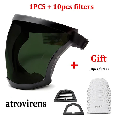 Work Protection Mask Full Face Protector Shield Transparent Facial