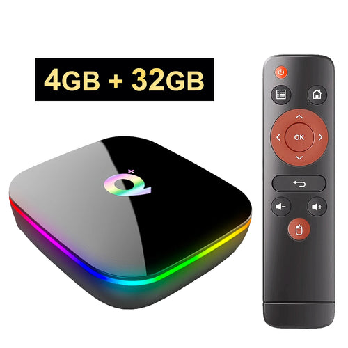 Q PLUS TV Box 4-core 3D Graphics Acceleration 4G DDR Ultra High Speed