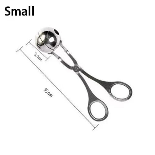 Meat Ball Maker Tool Stainless Steel Clip Round Rice Ball Shaper Spoon
