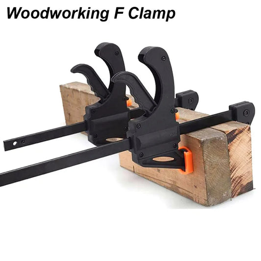 Woodworking Clamp F Hard Quick Release Ratchet Speed Squeeze Clip Kit